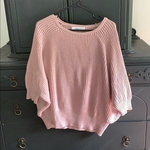 Soft pink sweater